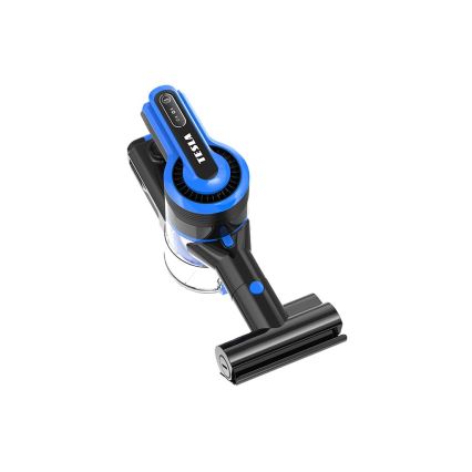 TESLA Electronics PureStar - Flexibilní bezdrátový tyčový vysavač 3v1 300W/2200 mAh černá/modrá