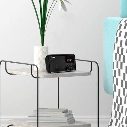 TESLA Electronics - Rádio DAB+ FM 5W/4000 mAh černá