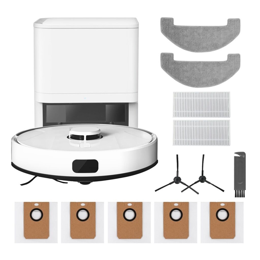 TESLA Electronics RoboStar - Chytrý robotický vysavač 2v1 2600 mAh Wi-Fi bílá