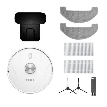 TESLA Electronics RoboStar - Chytrý robotický vysavač 2v1 2600 mAh Wi-Fi bílá