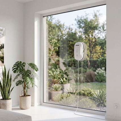 TESLA Electronics RoboStar - Čistič oken s rozprašováním vody 72W/230V/500 mAh + dálkové ovládání