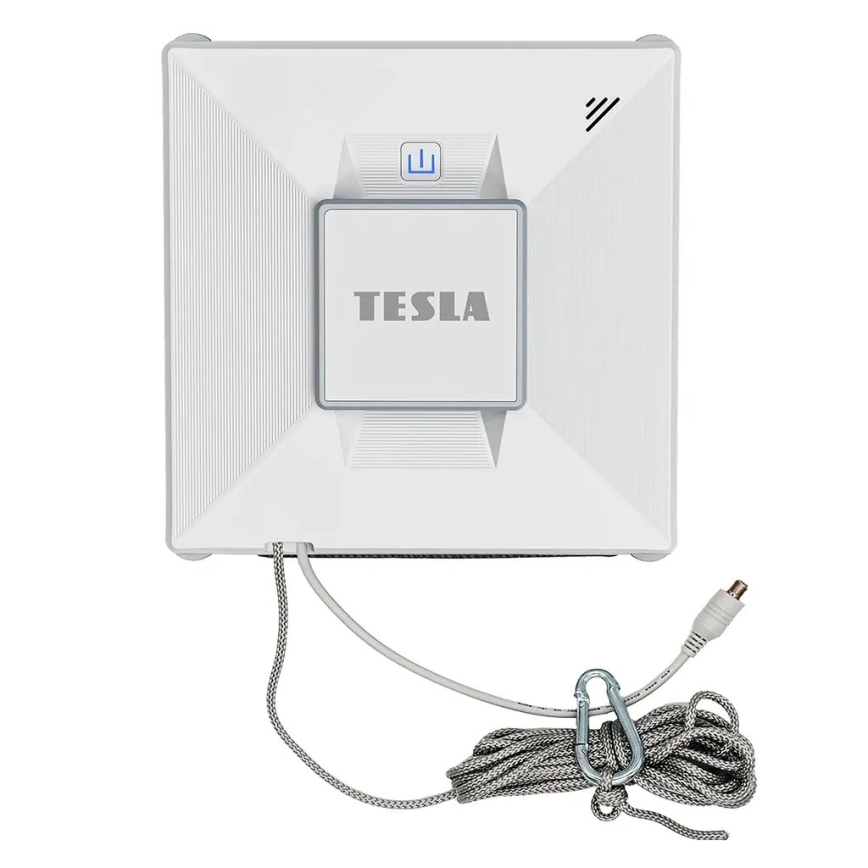 TESLA Electronics RoboStar - Chytrý čistič oken s rozprašováním vody 72W/230V/650 mAh Wi-Fi + dálkové ovládání