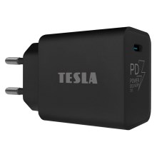 TESLA Electronics - Rychlonabíjecí adaptér Power Delivery 20W černá