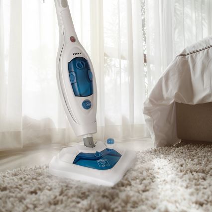 TESLA Electronics SteamPower - Parní mop se zásobníkem na čistící prostředek 2v1 1300W/230V