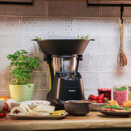 TESLA Electronics ThermoCook - Multifunkční kuchyňský varný robot 1200W/230V nerez
