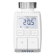 TESLA Smart - Chytrá bezdrátová termostatická hlavice s LCD displejem 2xAA