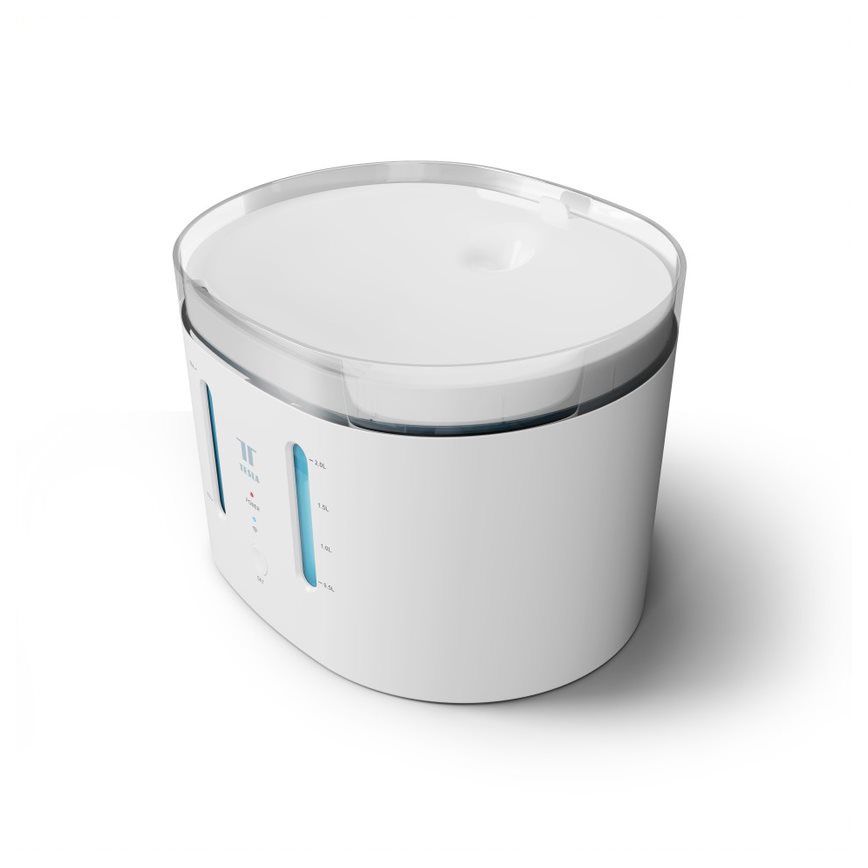 TESLA Smart - Chytrá fontána pro mazlíčky s UV sterilizací 2,5 l 5V Wi-Fi