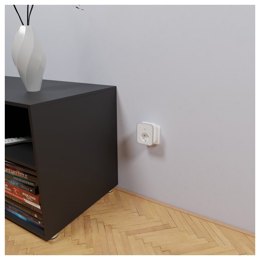 TESLA Smart - Chytrá zásuvka 3690W/230V/16A 2xUSB/24W/5V Wi-Fi Tuya