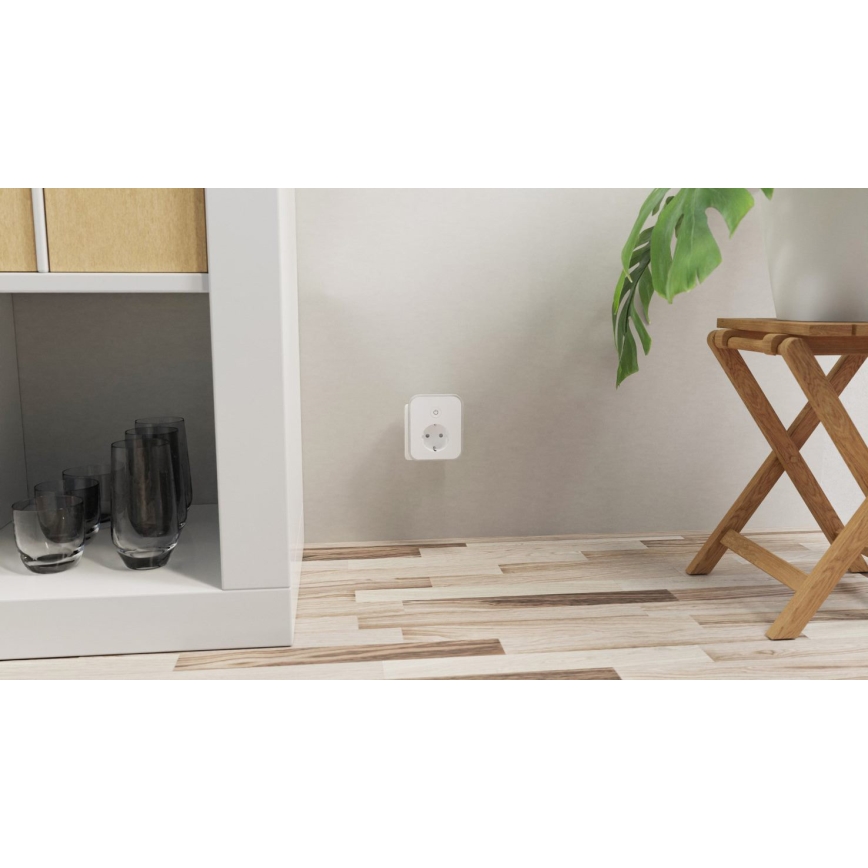 TESLA Smart - Chytrá zásuvka 3690W/230V/16A 2xUSB/24W/5V Wi-Fi Tuya