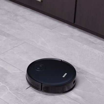 TESLA Smart - Chytrý robotický vysavač 2v1 2000 mAh Wi-Fi černá + dálkové ovládání