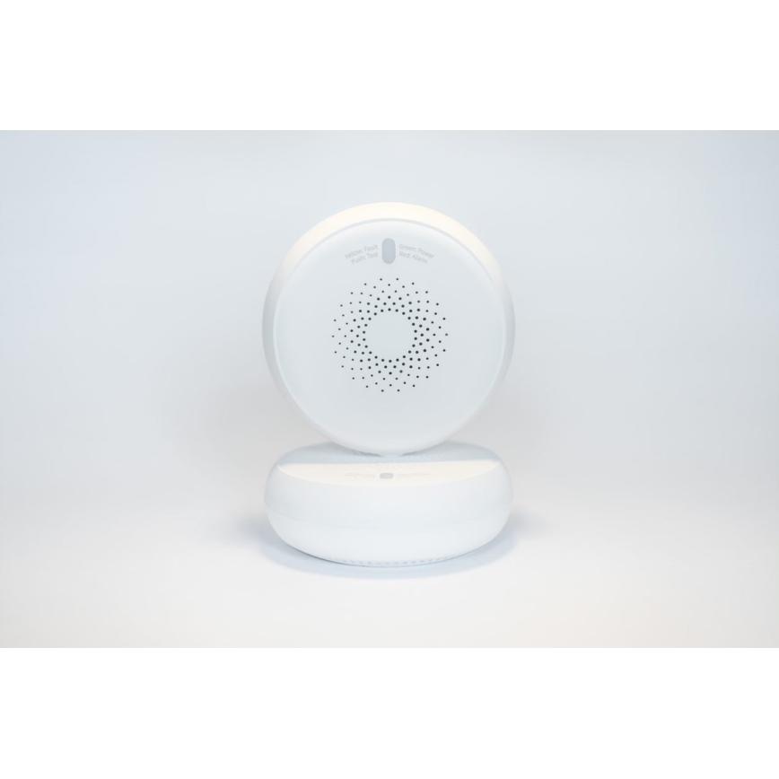 TESLA Smart - Chytrý senzor kouře 1xCR123A Zigbee