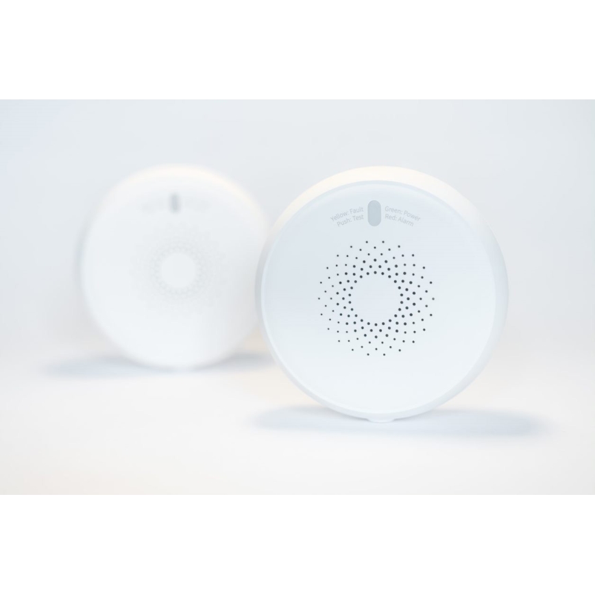 TESLA Smart - Chytrý senzor kouře 1xCR123A Zigbee