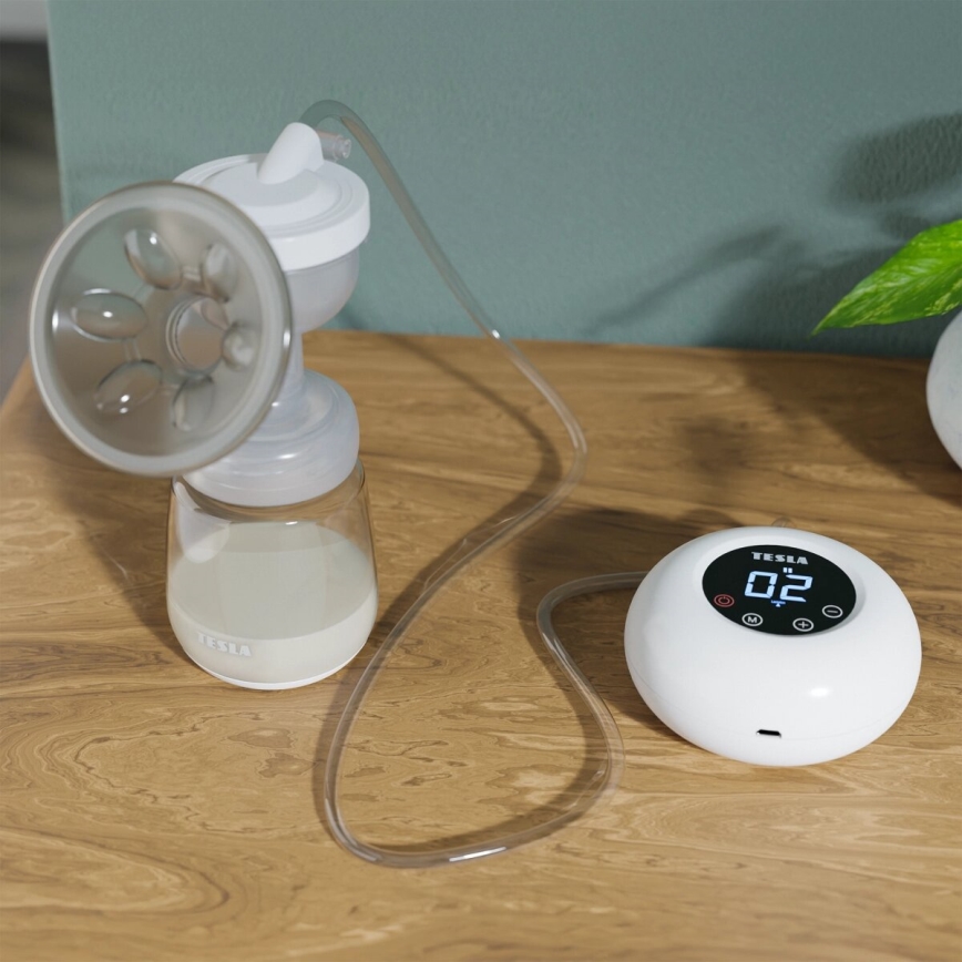 TESLA Smart - Elektrická nabíjecí odsávačka mateřského mléka 900 mAh