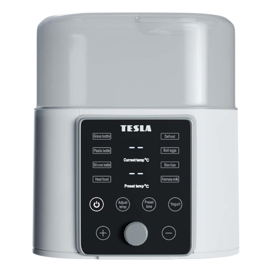 TESLA Smart - Ohřívač a sterilizátor lahví a dětské stravy 200W/230V