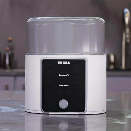 TESLA Smart - Ohřívač a sterilizátor lahví a dětské stravy 200W/230V