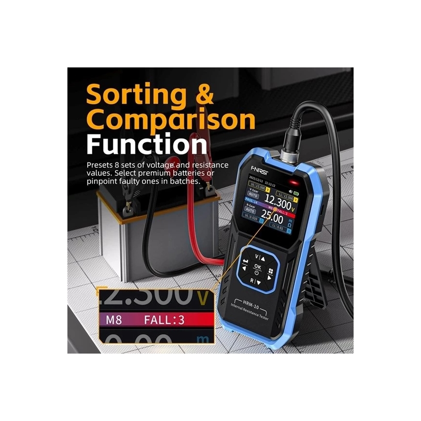 Tester akumulátorů 100V 1000 mAh