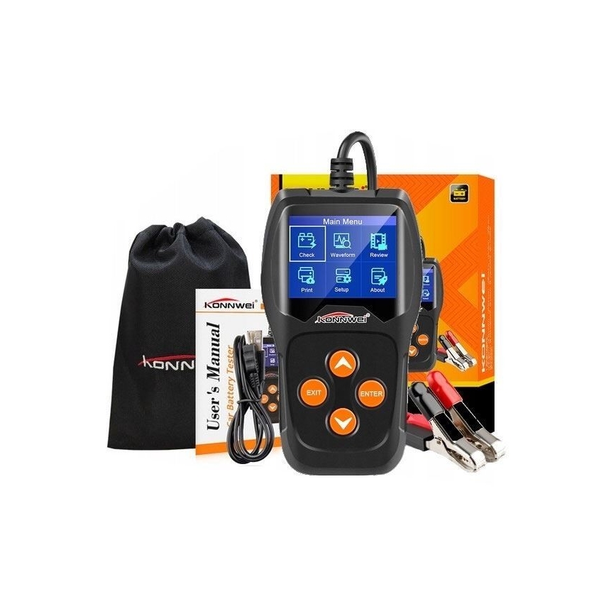 Tester akumulátorů 12V