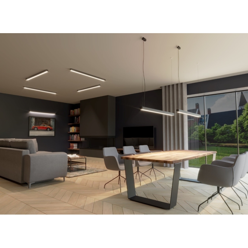 Thoro TH.054 - LED Nástěnné svítidlo PINNE LED/31W/230V