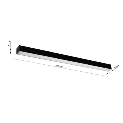 Thoro TH.054 - LED Nástěnné svítidlo PINNE LED/31W/230V