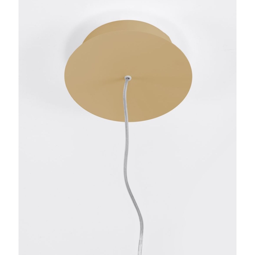 Thoro TH.174 - LED Lustr na lanku RIO LED/50W/230V CRI 90 3000K pr. 78 cm zlatá