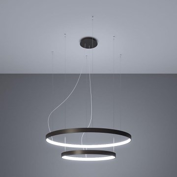 Thoro TH.212 - LED Lustr na lanku RIO LED/80W/230V CRI 95 4000K černá