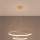 Thoro TH.214 - LED Lustr na lanku RIO LED/80W/230V CRI 90 3000K zlatá