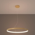 Thoro TH.216 - LED Lustr na lanku RIO LED/30W/230V CRI 90 3000K pr. 55 cm zlatá