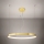 Thoro TH.246 - LED Lustr na lanku RIO LED/50W/230V CRI 90 3000K pr. 78 cm zlatá