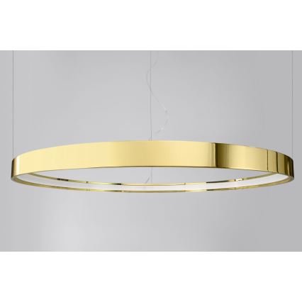 Thoro TH.246 - LED Lustr na lanku RIO LED/50W/230V CRI 90 3000K pr. 78 cm zlatá
