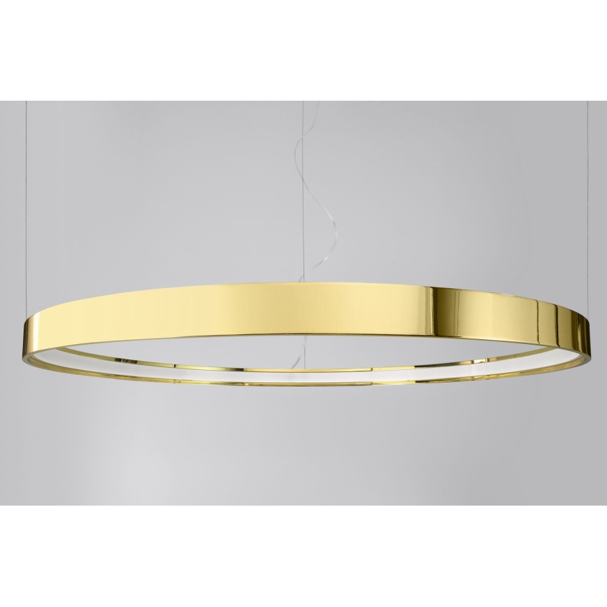 Thoro TH.246 - LED Lustr na lanku RIO LED/50W/230V CRI 90 3000K pr. 78 cm zlatá