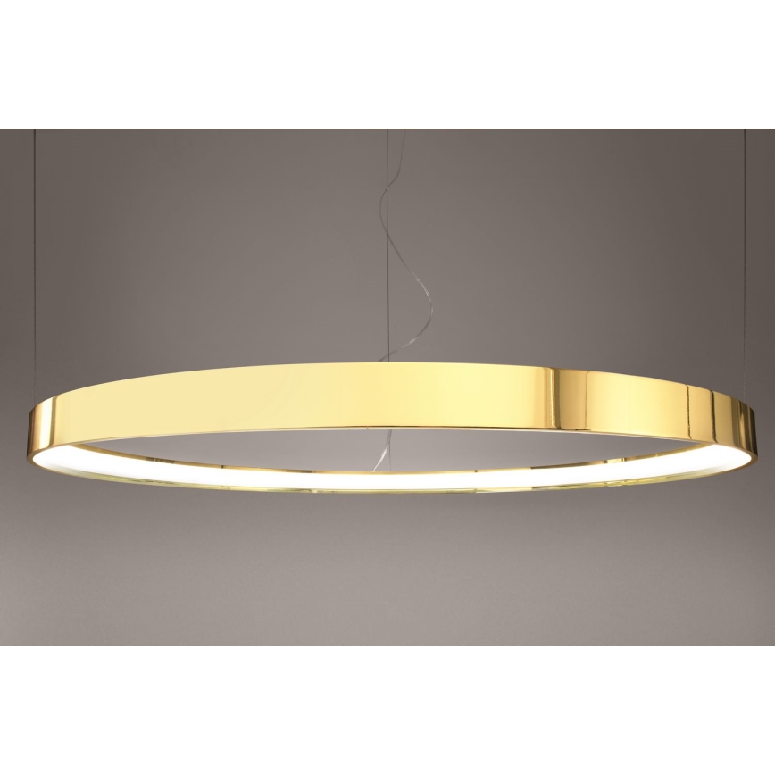 Thoro TH.246 - LED Lustr na lanku RIO LED/50W/230V CRI 90 3000K pr. 78 cm zlatá