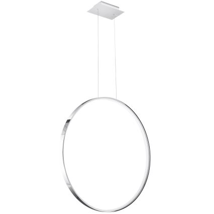 Thoro TH.249 - LED Lustr na lanku RIO LED/50W/230V CRI 90 4000K pr. 78 cm lesklý chrom