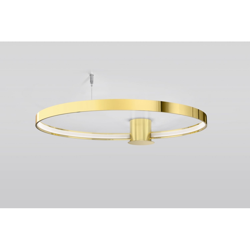 Thoro TH.252 - LED Stropní svítidlo RIO LED/50W/230V CRI 90 3000K pr. 78 cm zlatá