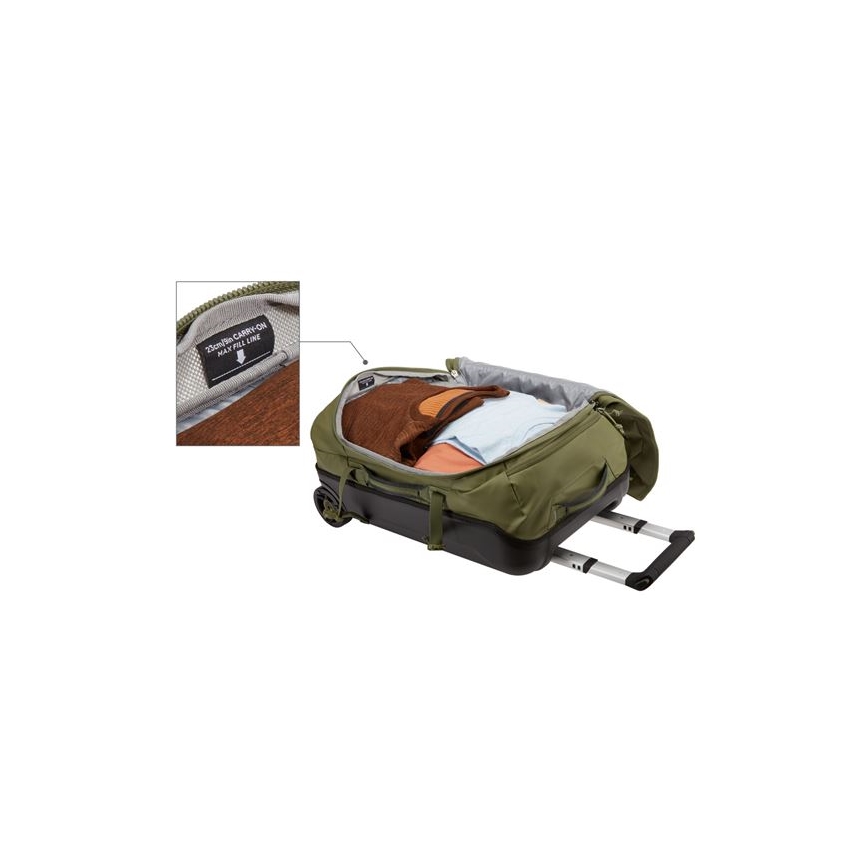Thule TL-TCCO122O - Sportovní taška na kolečkách Chasm 40 l zelená