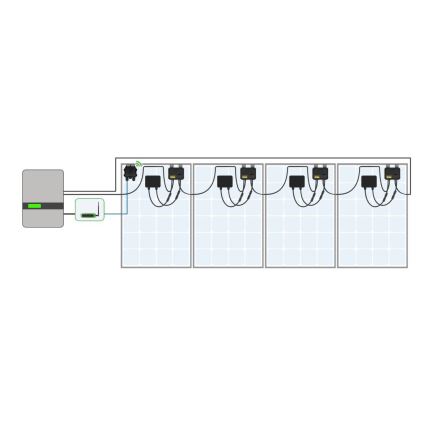 Tigo TS4-A-O 700W - Optimizér pro solární panely, 1,2m kabel, MC4