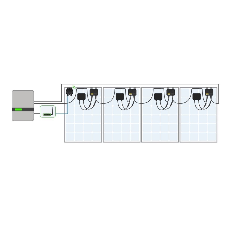 Tigo TS4-A-O 700W - Optimizér pro solární panely, 1,2m kabel, MC4