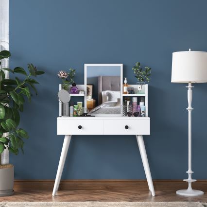 Toaletní stolek 98x40 cm bílá