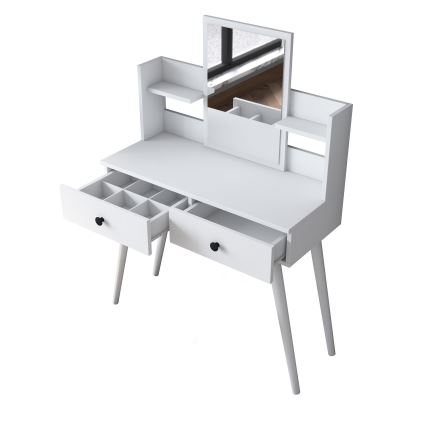 Toaletní stolek 98x40 cm bílá