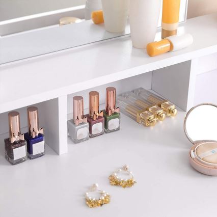 Toaletní stolek HEBA 80x40 cm bílá