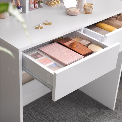 Toaletní stolek VENUS 97x46 cm bílá