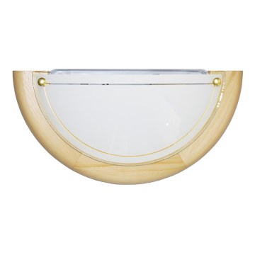 Top Light 5502/A/SD - Nástěnné svítidlo 1xE27/60W/230V borovice