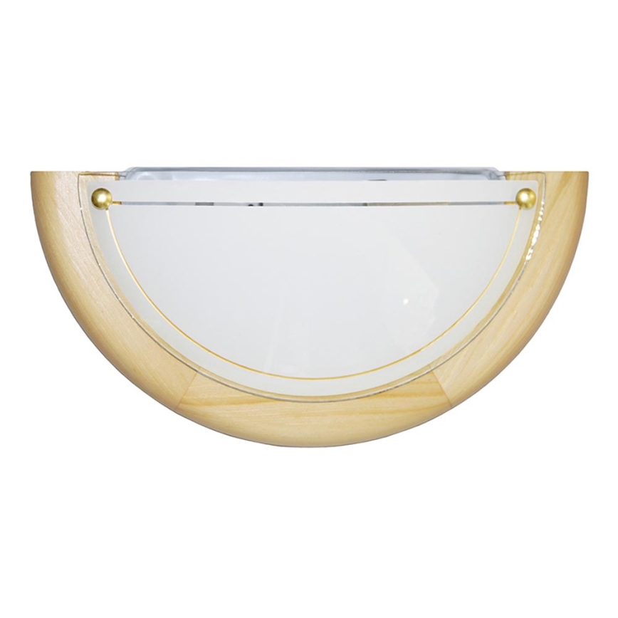 Top Light 5502/A/SD - Nástěnné svítidlo 1xE27/60W/230V borovice