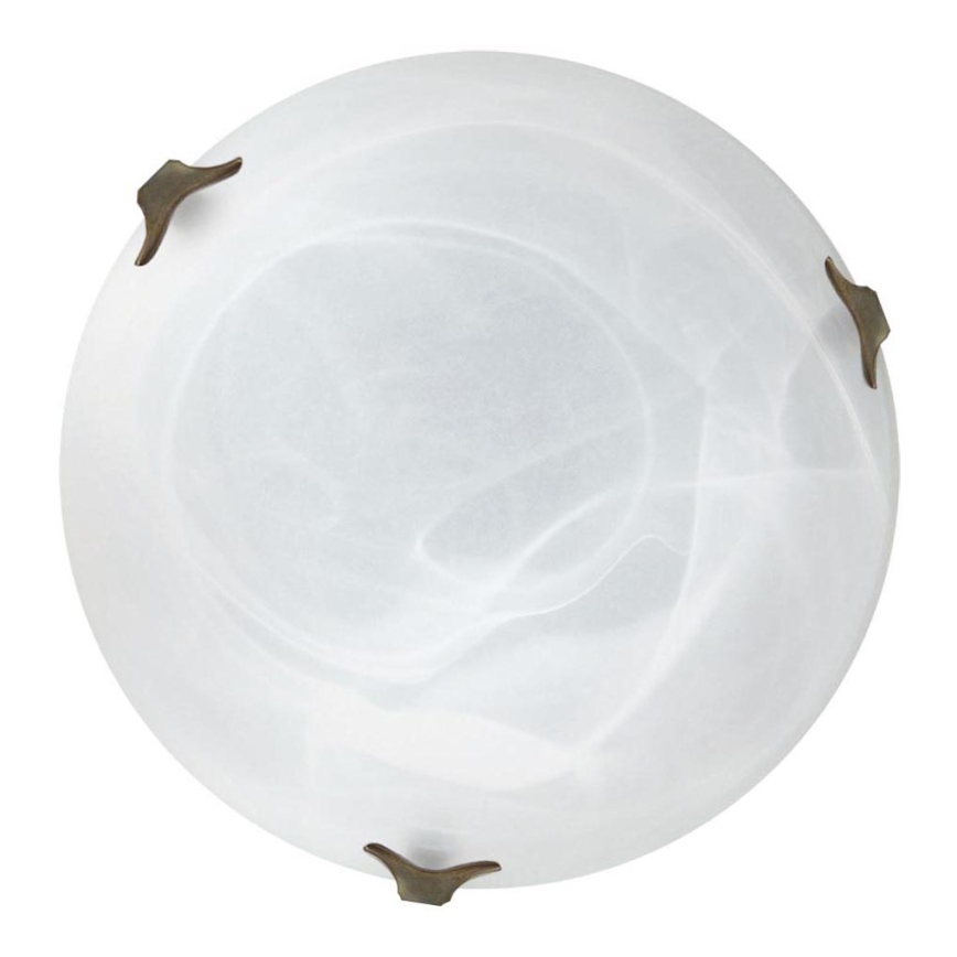 Top Light 5504/40/ZL/AL - Stropní svítidlo 2xE27/60W/230V