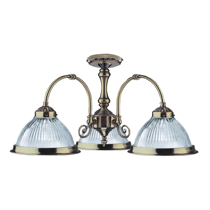 Top Light 83/PL/ZL - Stropní svítidlo 3xE27/60W