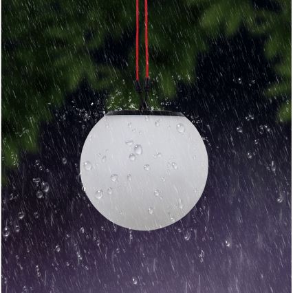 Top Light BALL RGB RC - LED RGB Stmívatelné solární svítidlo BALL LED/1,2W/3,7V IP44 1800 mAh + dálkové ovládání