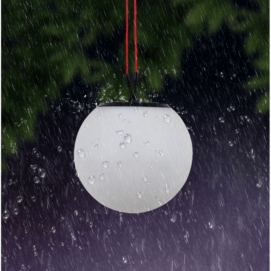 Top Light BALL RGB RC - LED RGB Stmívatelné solární svítidlo BALL LED/1,2W/3,7V IP44 1800 mAh + dálkové ovládání