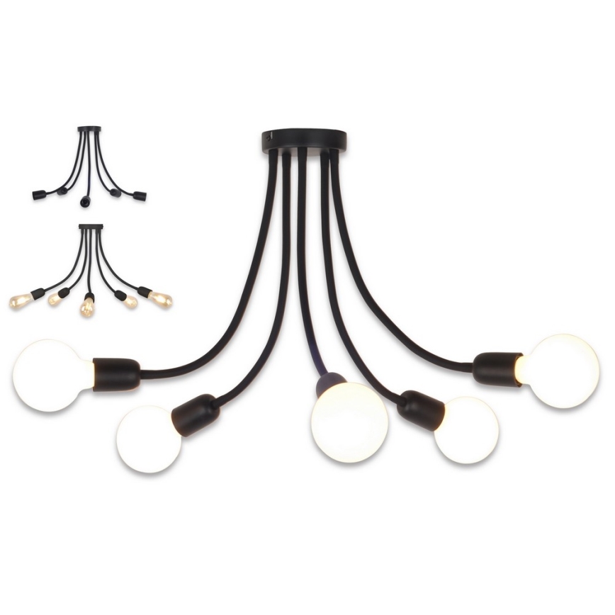 Top Light Galileo 5 C - Lustr na tyči 5xE27/40W/230V