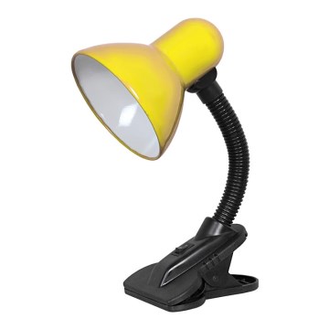 Top Light - Lampa s klipem 1xE27/60W/230V žlutá Top Light - Lampa s klipem 1xE27/60W/230V žlutá