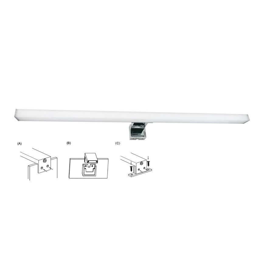 Top Light - LED Koupelnové osvětlení zrcadla OREGON LED/9W/230V 60 cm IP44