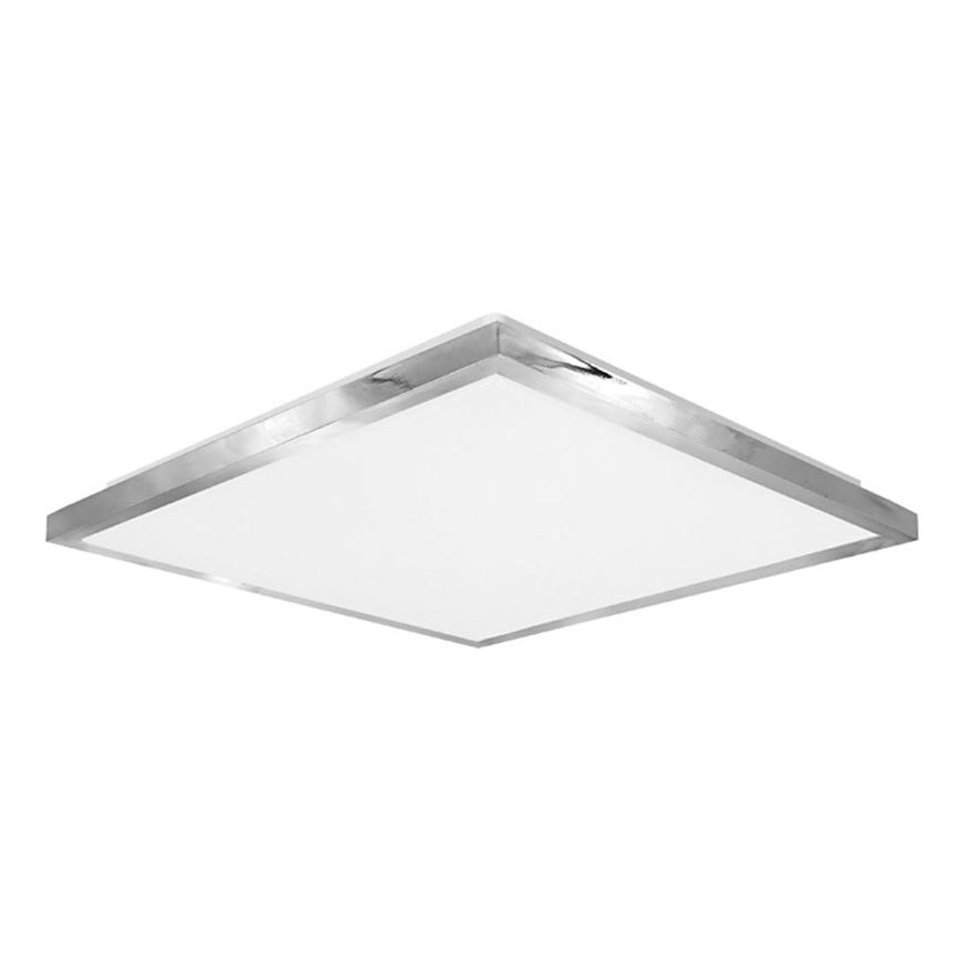 Top Light - LED Koupelnové stropní svítidlo SILVER LED/24W/230V IP44 3000/4000/6500K 38x38 cm matný chrom